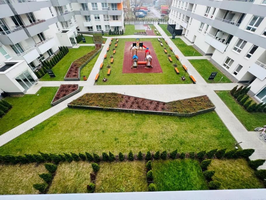 K22 Sky Apartments In The Βαρσοβία Εξωτερικό φωτογραφία